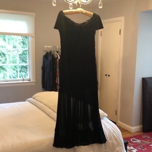 Off the shoulder dress